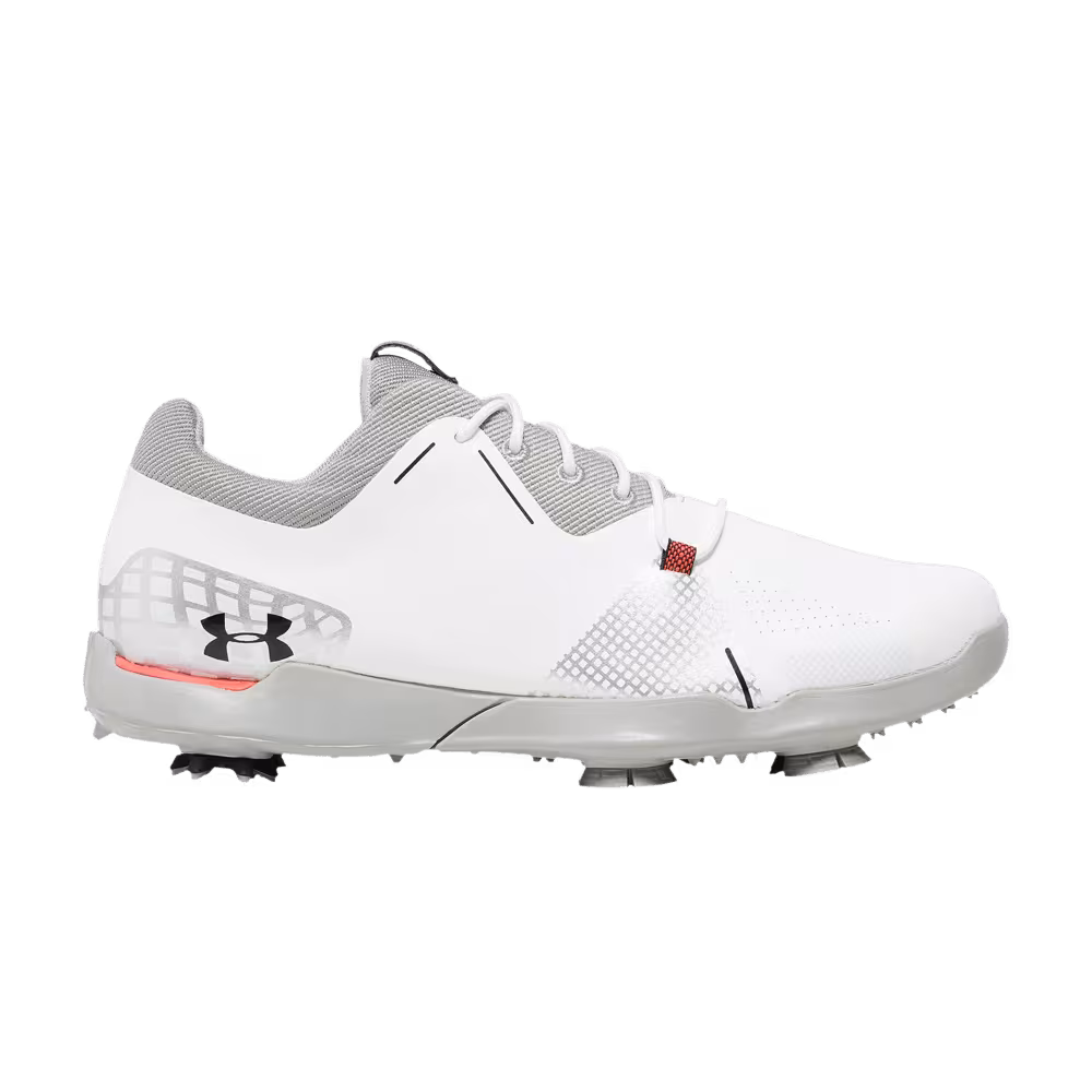 Under Armour Spieth 4 Golf Jr White Metallic Silver