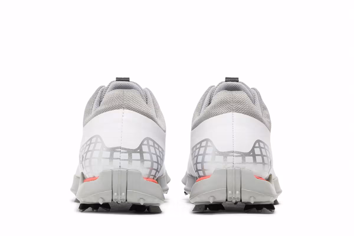 Under Armour Spieth 4 Golf Jr White Metallic Silver, view 7
