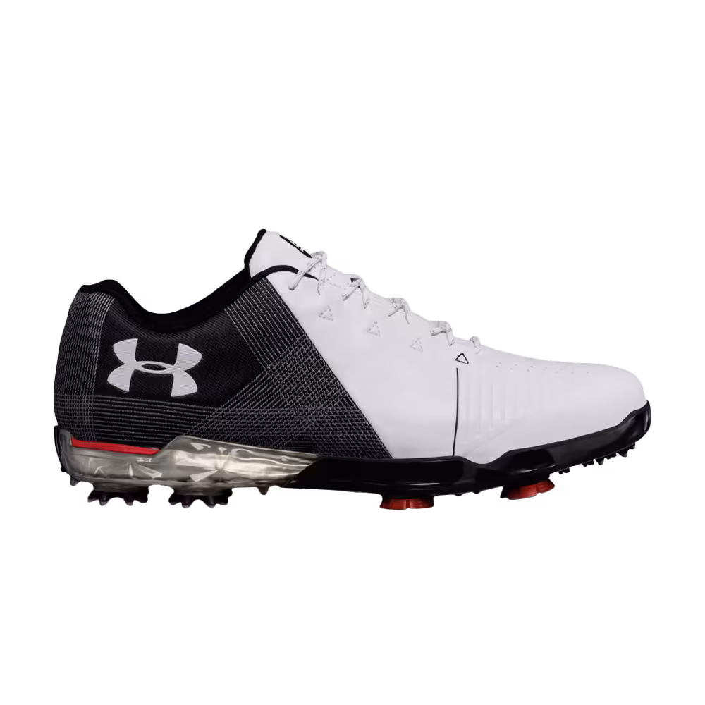 Under Armour Spieth 2E Wide White Black