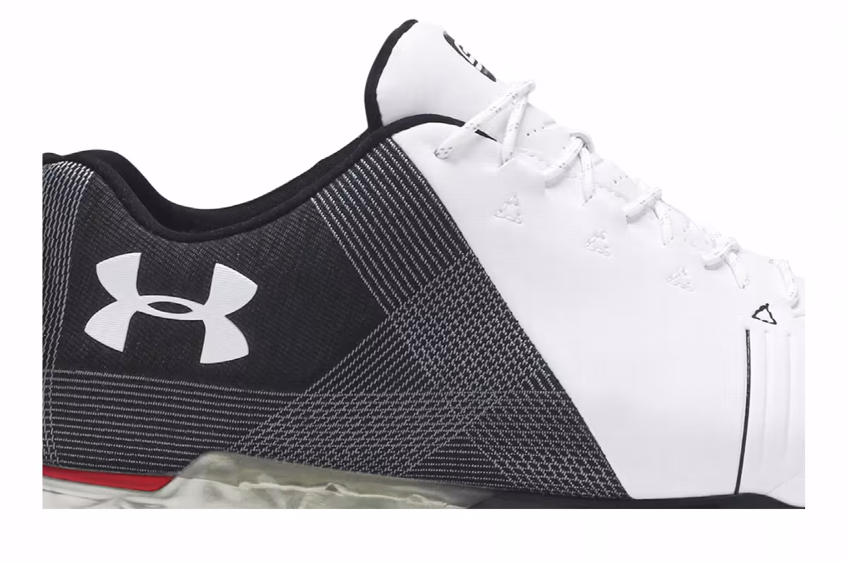 Under Armour Spieth 2 White Black, view 3