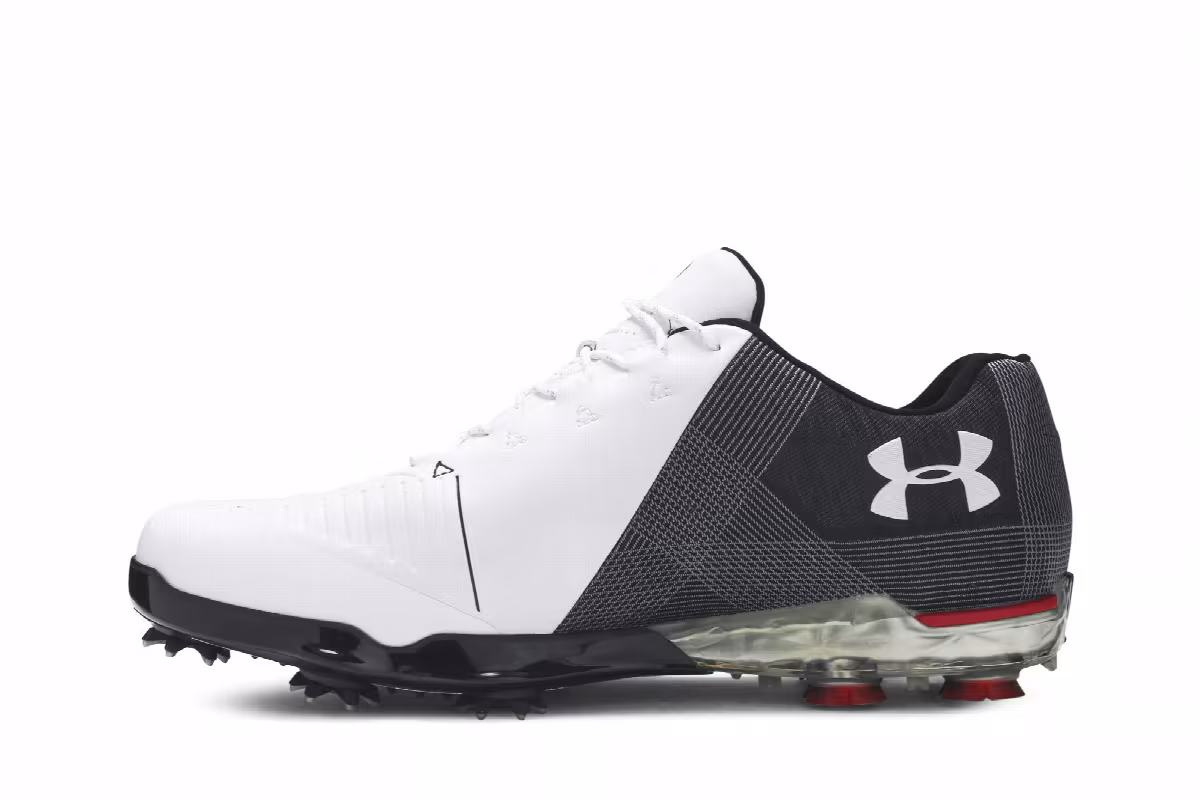 Under Armour Spieth 2 White Black, view 4