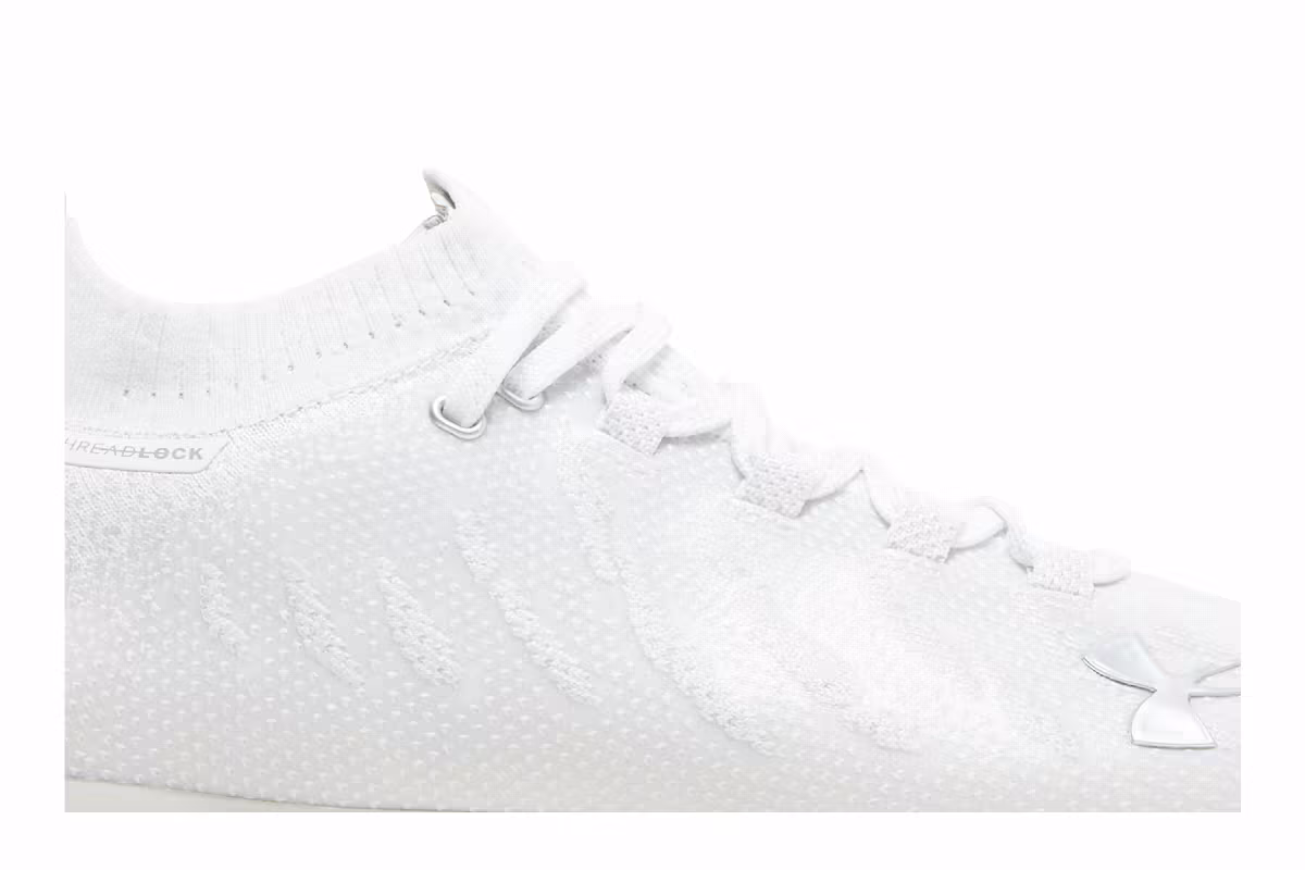 Under Armour Spotlight Lux MC White Metallic Silver, view 3