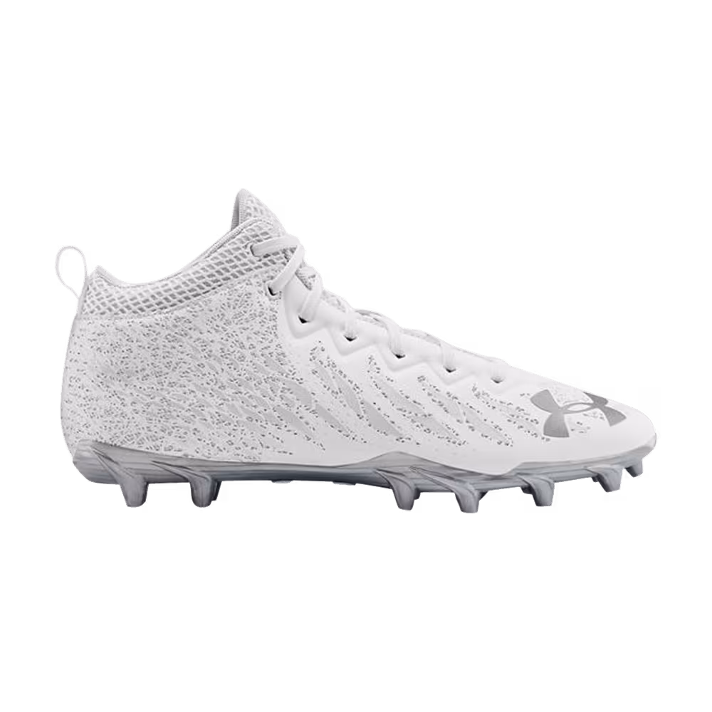 Under Armour Spotlight Select Mid MC Haptic Print - White