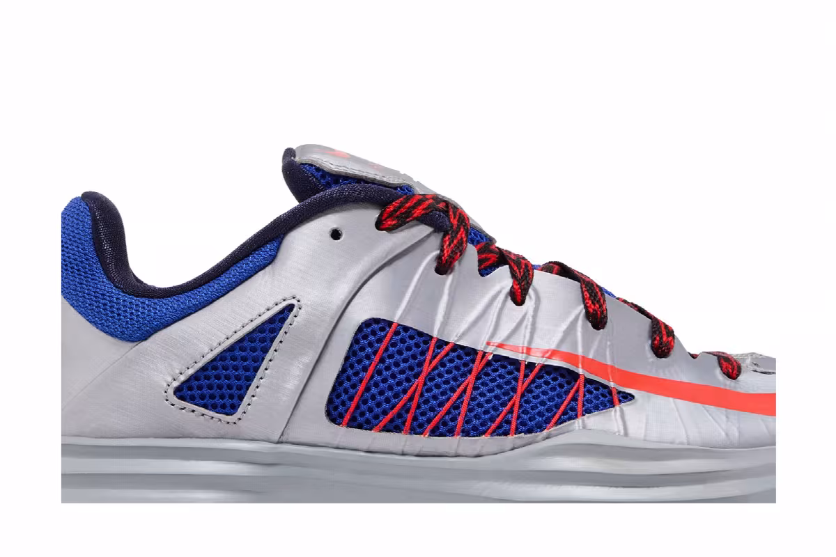 Nike Hyperdunk 2012 Low Stadium Grey Hyper Blue, view 3