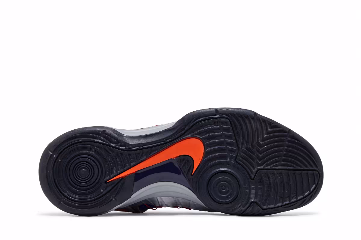 Nike Hyperdunk 2012 Low Stadium Grey Hyper Blue, view 5