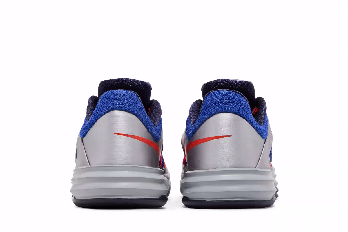 Nike Hyperdunk 2012 Low Stadium Grey Hyper Blue, view 7