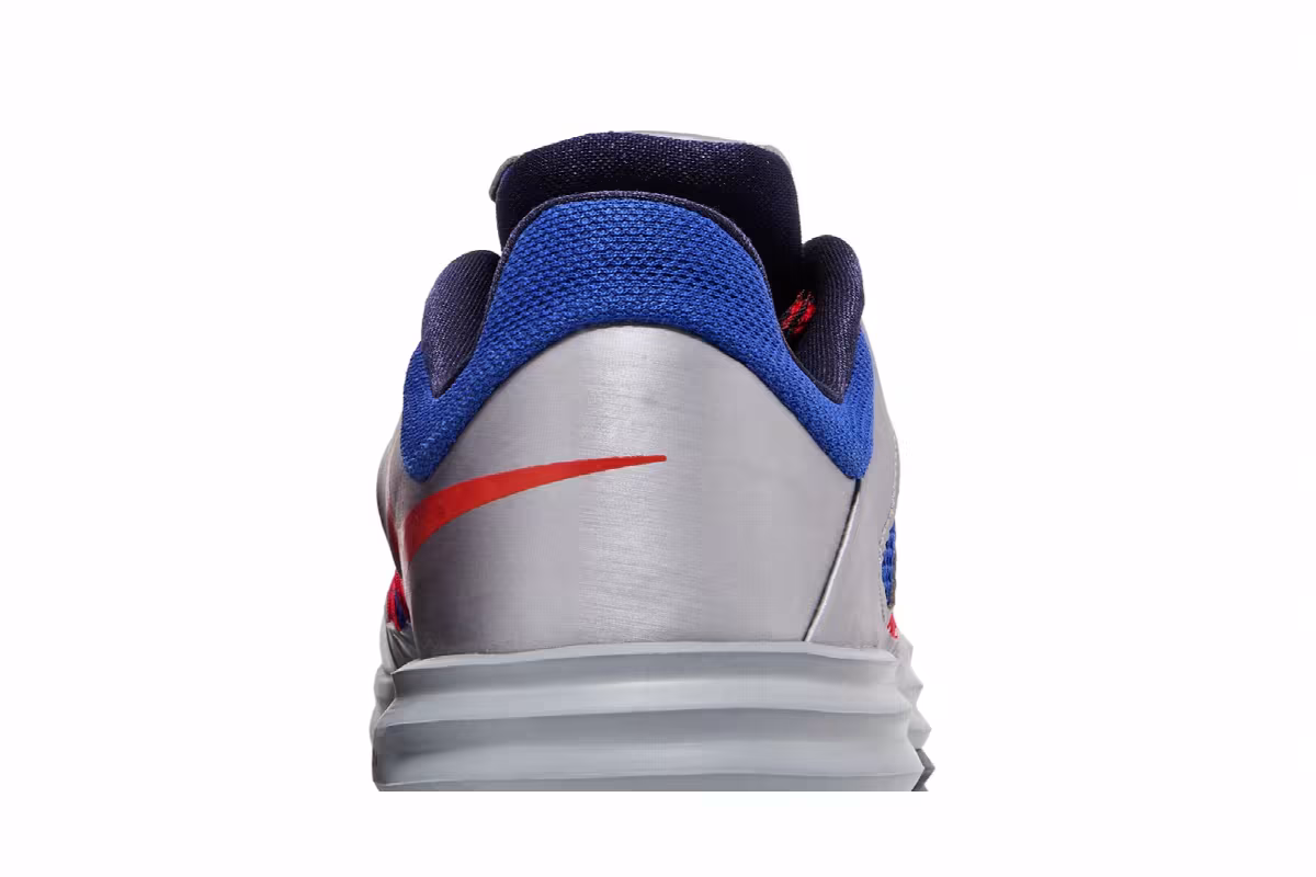 Nike Hyperdunk 2012 Low Stadium Grey Hyper Blue, view 8