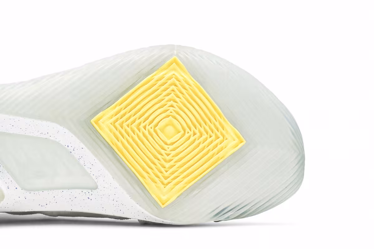 Under Armour Curry 5 Low Triple White, view 6