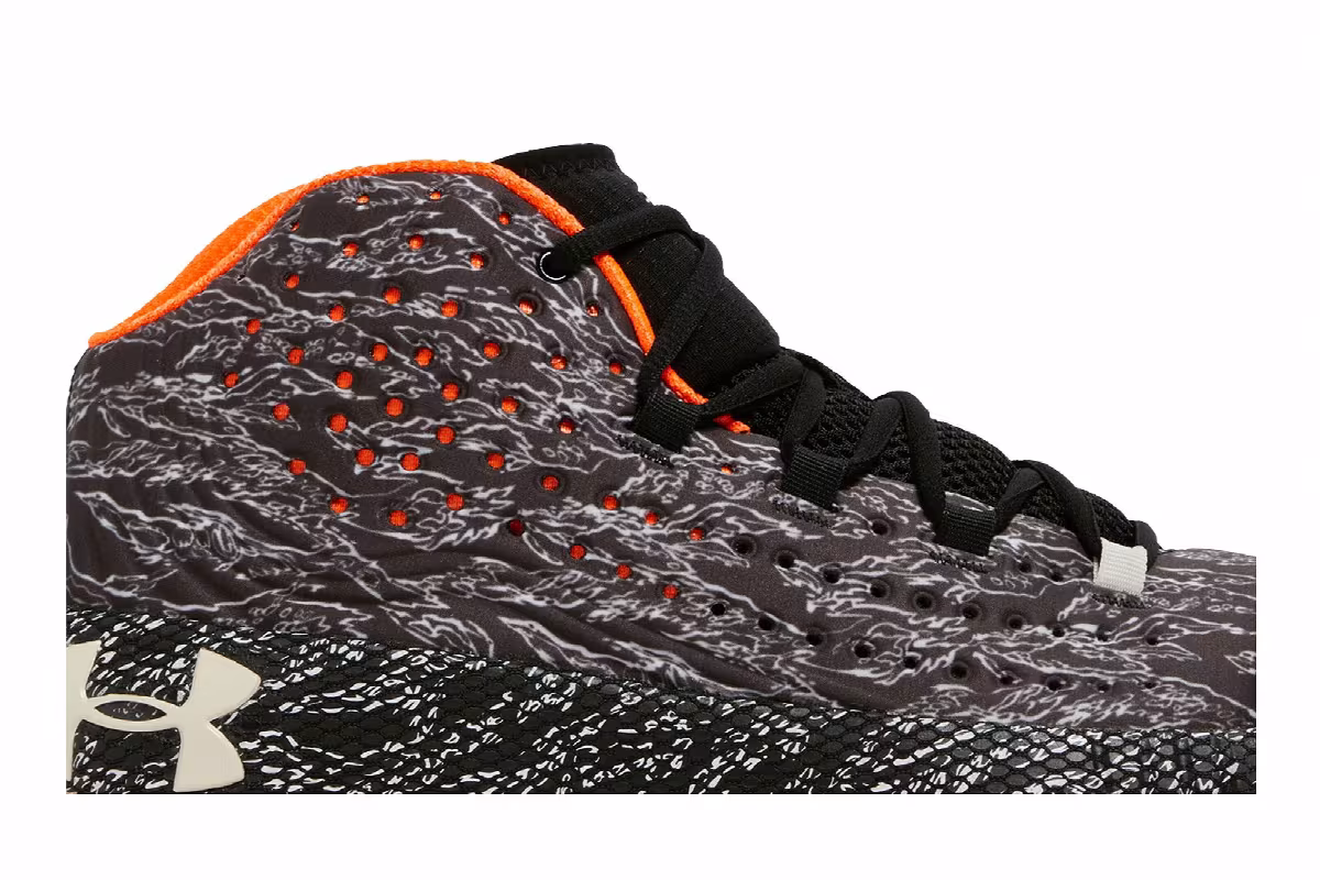 Under Armour HOVR Havoc 2 Thunder Grey Orange, view 3