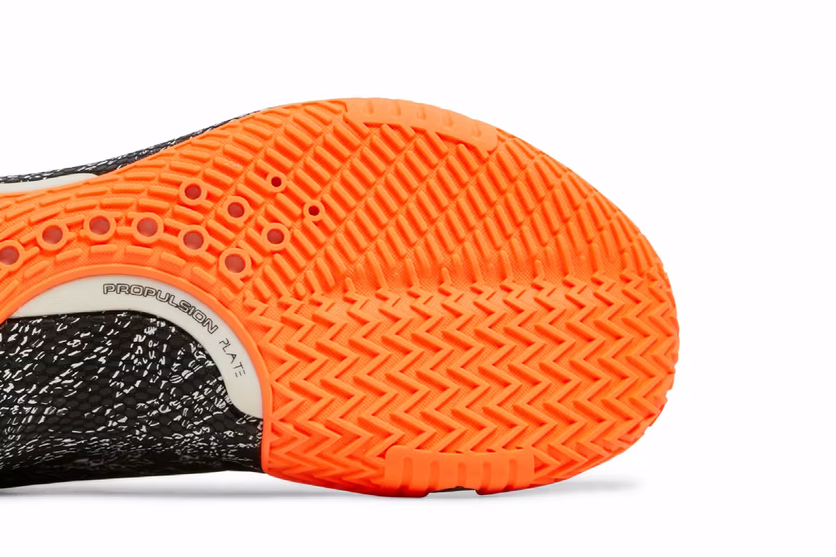 Under Armour HOVR Havoc 2 Thunder Grey Orange, view 6