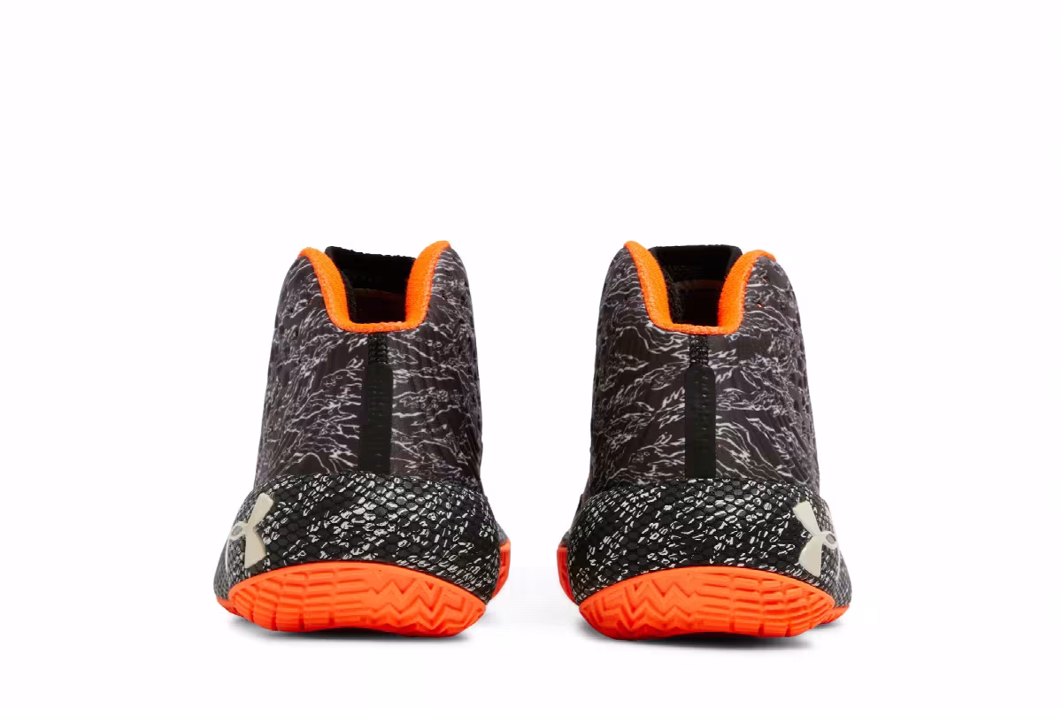 Under Armour HOVR Havoc 2 Thunder Grey Orange, view 7