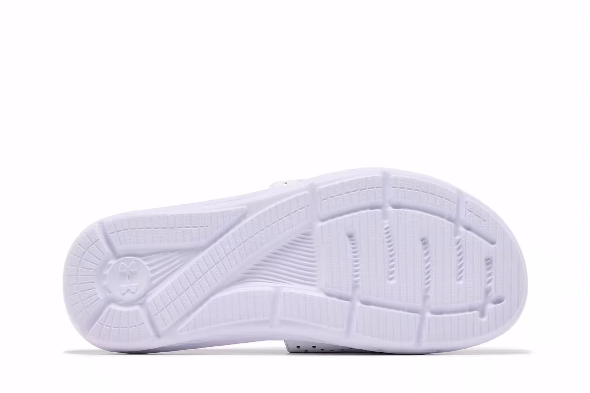 Under Armour Ignite 6 Slide White Black, view 5