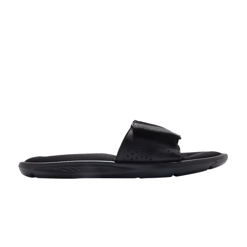Under Armour Ignite 6 Slide Black White