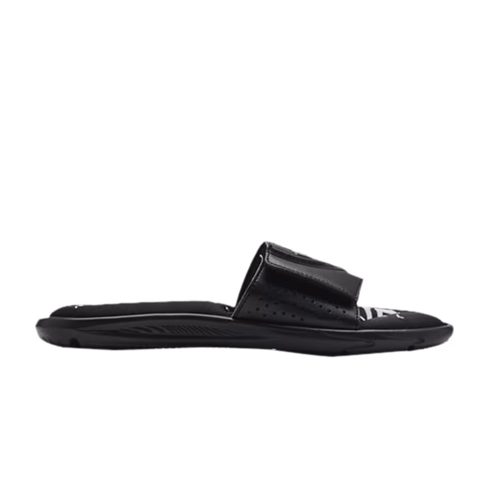 Under Armour Ignite 6 Graphic Strap Slide Black