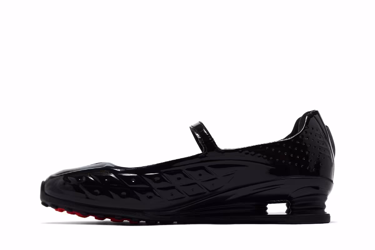 Nike Women's Shox Z Calistra Triple Black, view 4