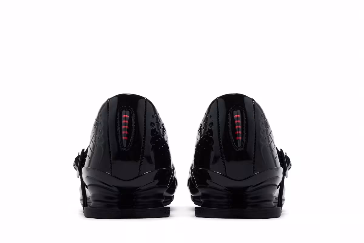 Nike Women's Shox Z Calistra Triple Black, view 7