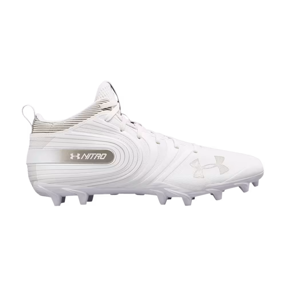 Under Armour Nitro Mid MC White Metallic Silver