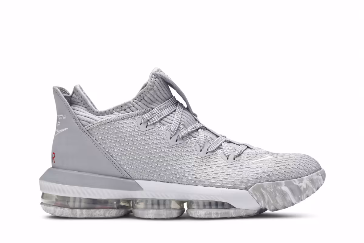 Nike LeBron 16 Low Wolf Grey, view 2