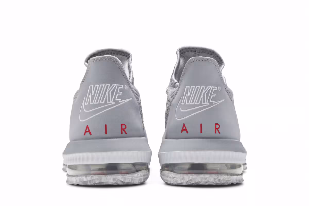 Nike LeBron 16 Low Wolf Grey, view 7