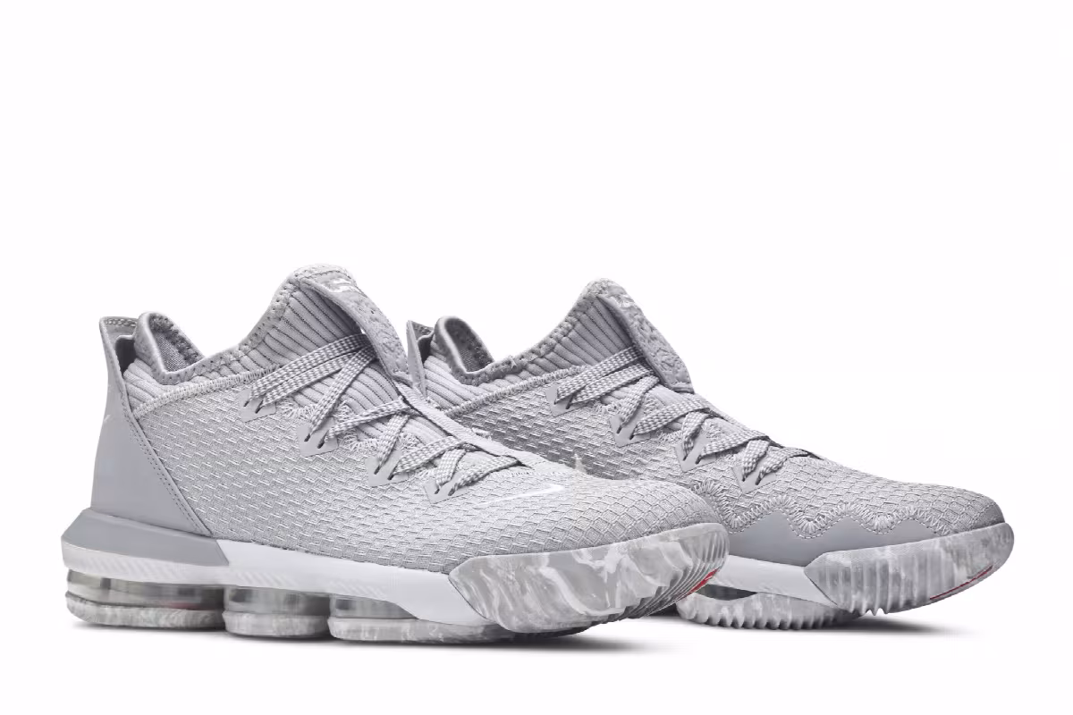 Nike LeBron 16 Low Wolf Grey, view 9