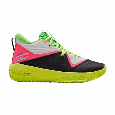 Under Armour SC 3Zero 4 'White High-Vis Yellow'