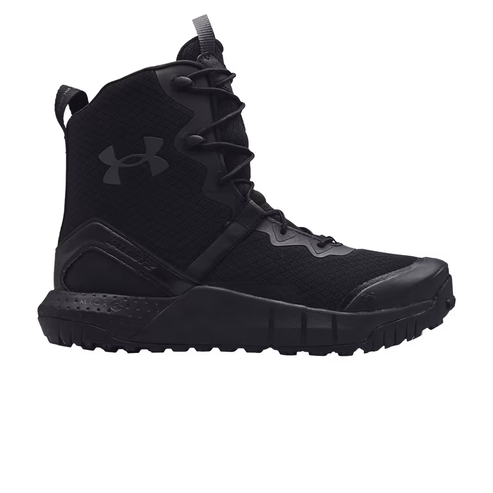 Under Armour Micro G Valsetz Tactical Boots Black Jet Grey