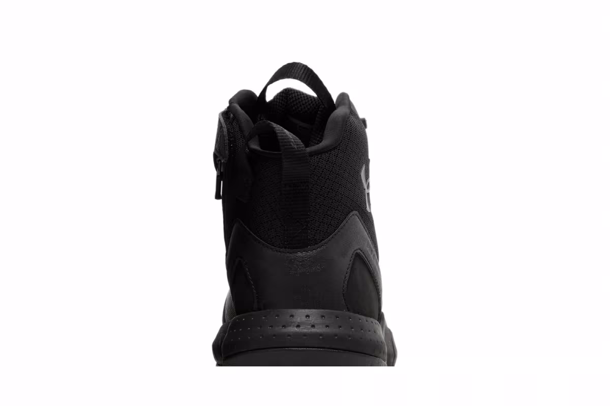 Under Armour Micro G Valsetz Zip Mid Tactical Boots Black Jet Grey, view 8
