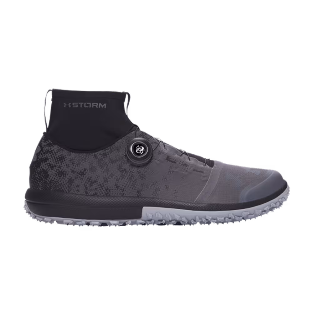 Under Armour Fat Tire Ascent Mid BOA Grey Black