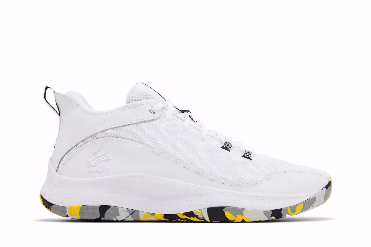 Under Armour 3Z5 Curry White, view 2