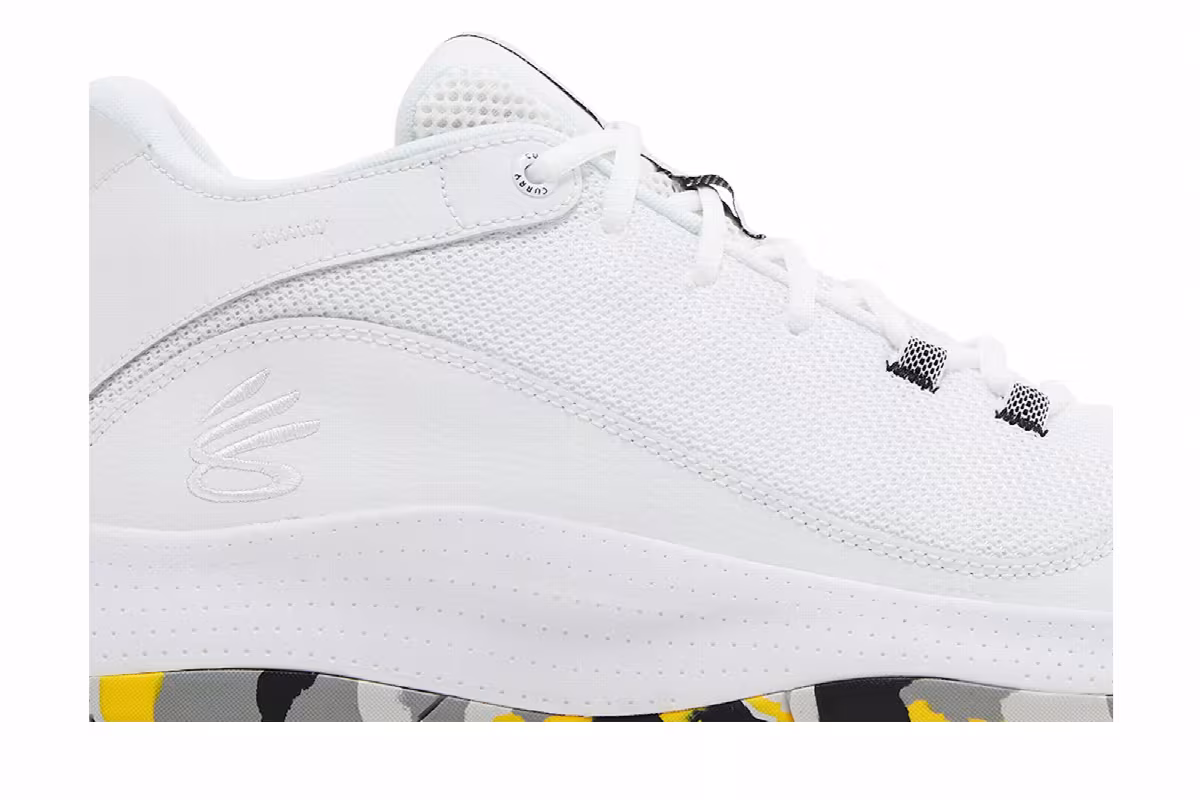 Under Armour 3Z5 Curry White, view 3