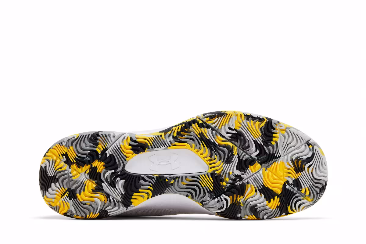 Under Armour 3Z5 Curry White, view 5