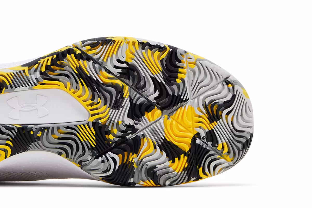 Under Armour 3Z5 Curry White, view 6