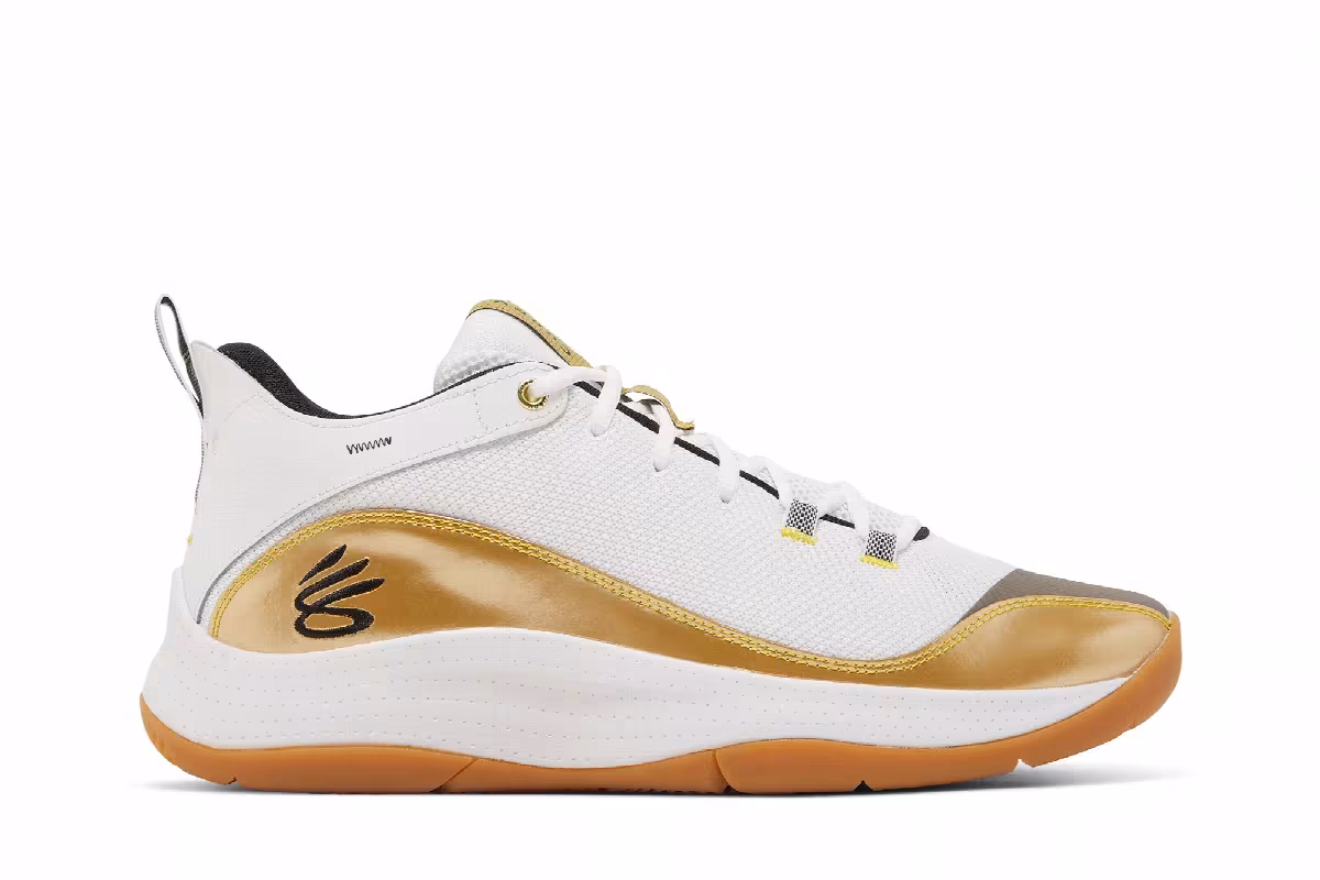 Under Armour 3Z5 NM White Metallic Gold, view 2