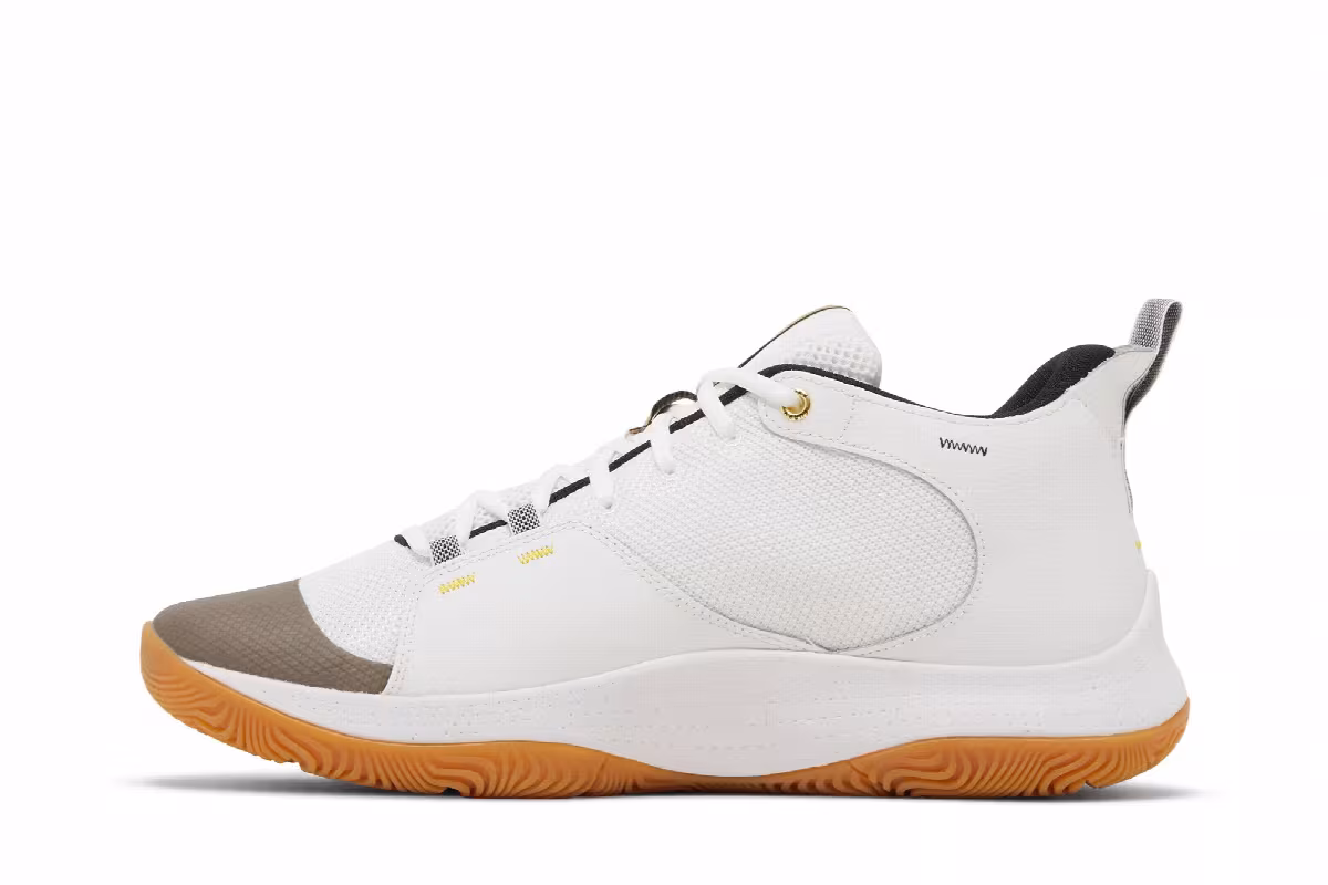 Under Armour 3Z5 NM White Metallic Gold, view 4