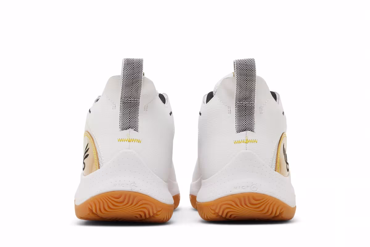 Under Armour 3Z5 NM White Metallic Gold, view 7