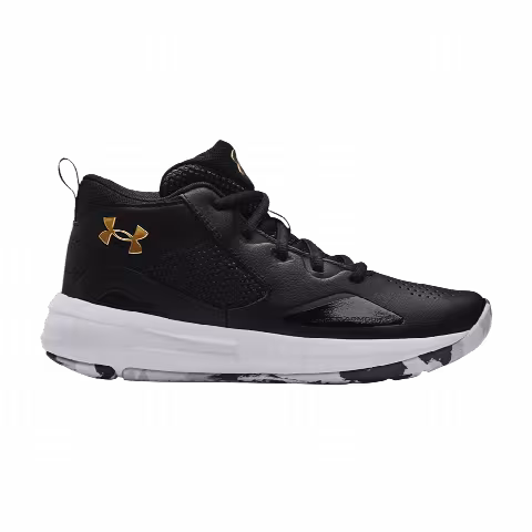 Under Armour Lockdown 5 GS 'Black Metallic Gold'