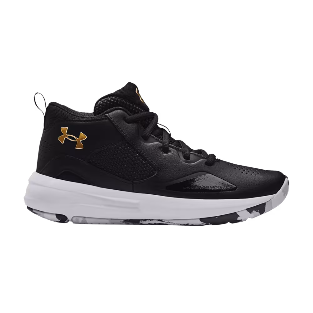 Under Armour Lockdown 5 GS Black Metallic Gold