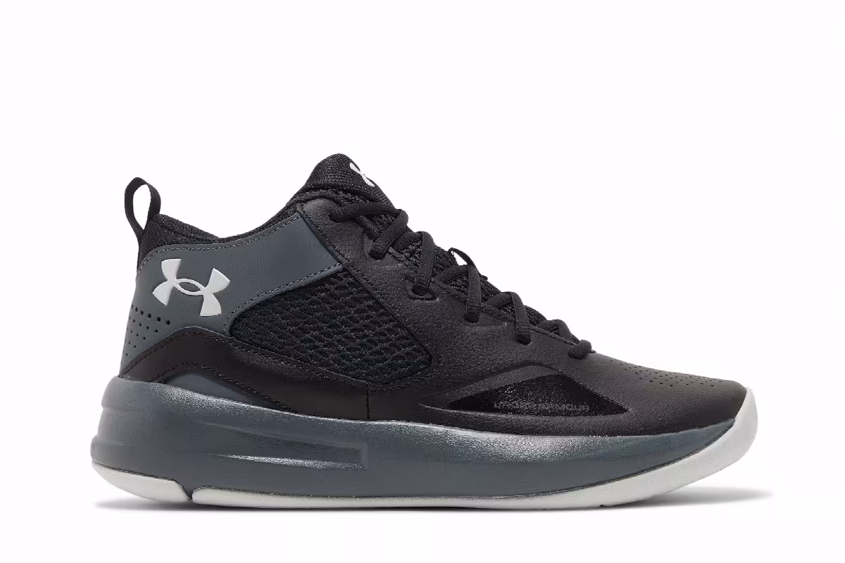 Under Armour Lockdown 5 Black Pitch Grey, view 2