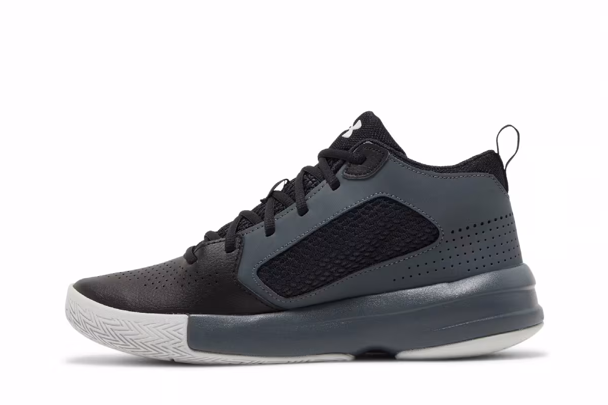 Under Armour Lockdown 5 Black Pitch Grey, view 4