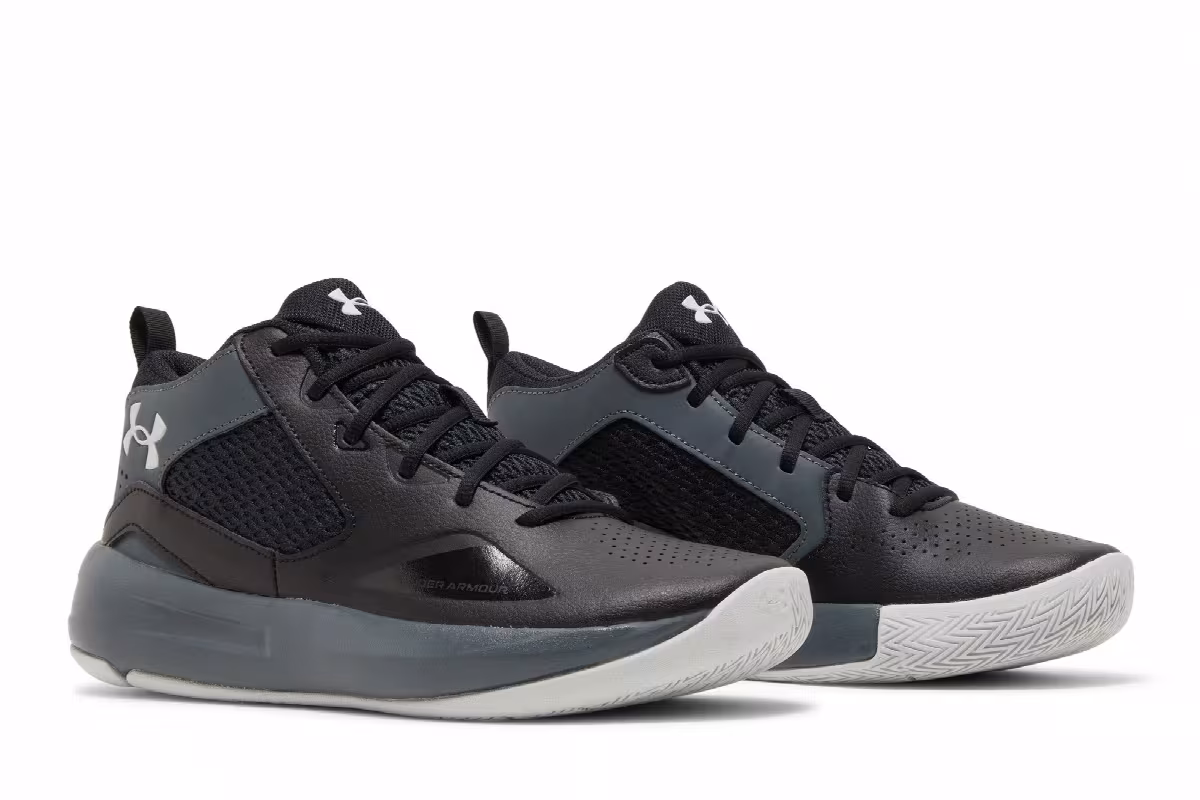 Under Armour Lockdown 5 Black Pitch Grey, view 9