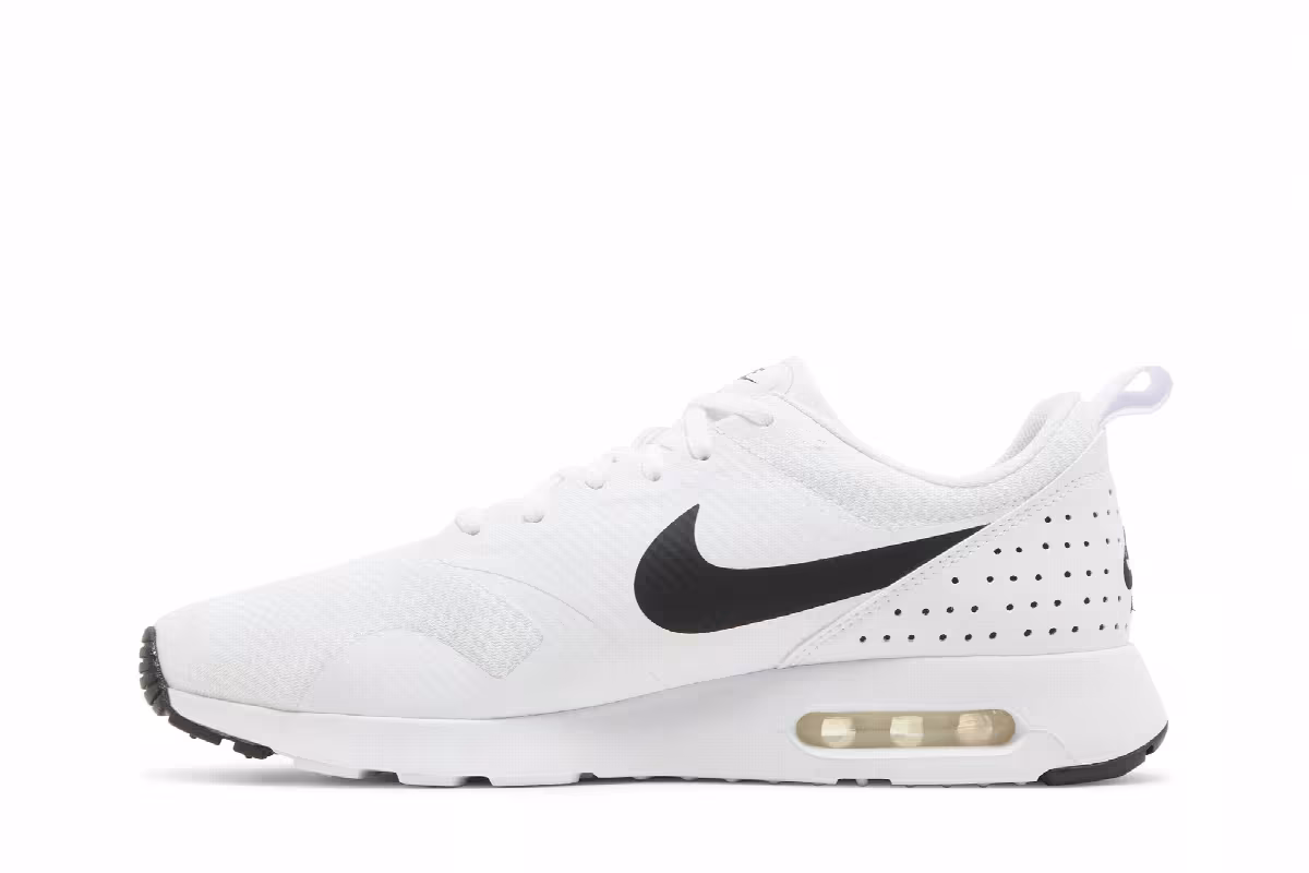 Nike Women's Air Max Tavas White Black, view 4
