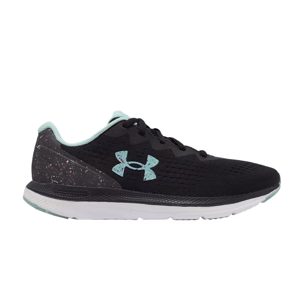 Under Armour Women's Charged Impulse 2 Black Blue Speckled