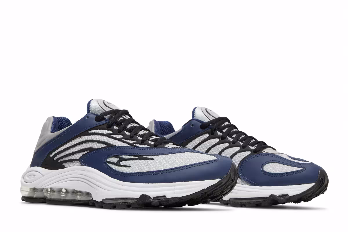 Nike Air Tuned Max Midnight Navy Grey Fog, view 9