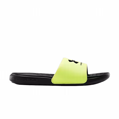 Under Armour Ansa Fixed Slide GS 'Black Neon Green'