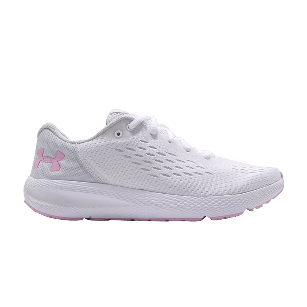 Under Armour Women's Charged Pursuit 2 White Halo Grey
