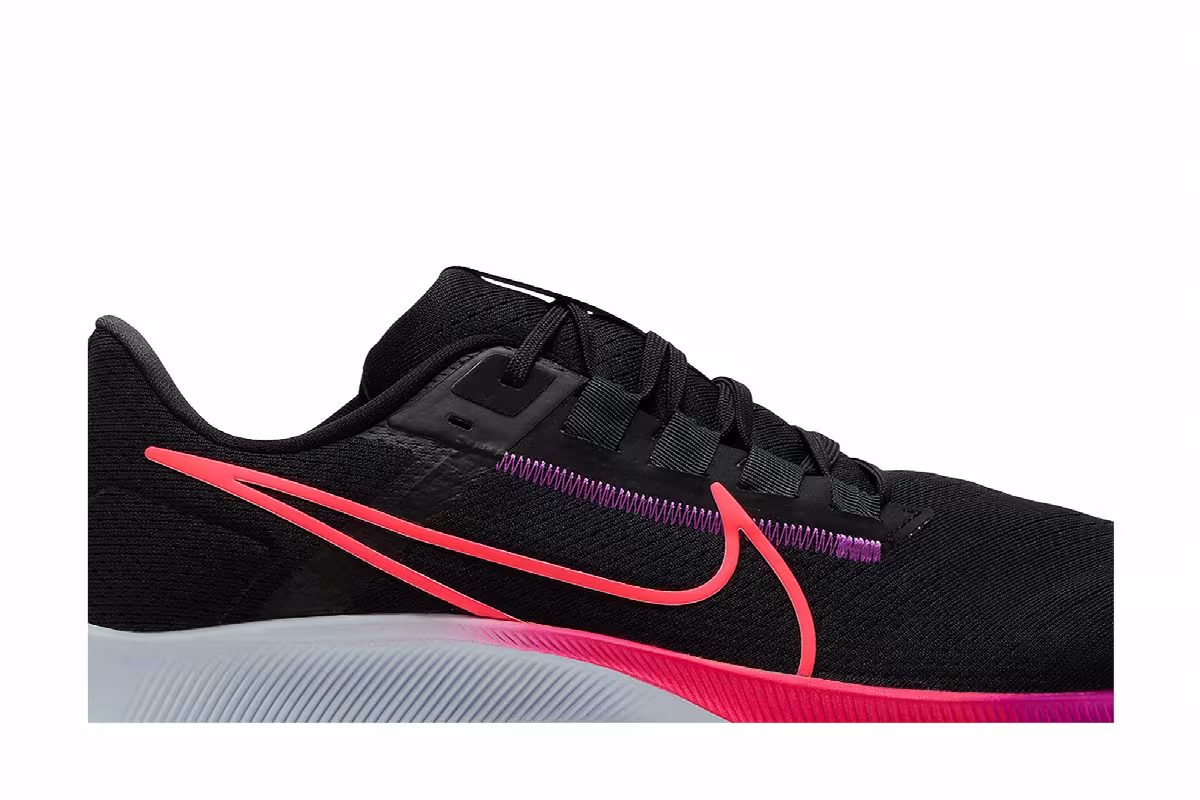 Nike Air Zoom Pegasus 38 Black Hyper Violet, view 3