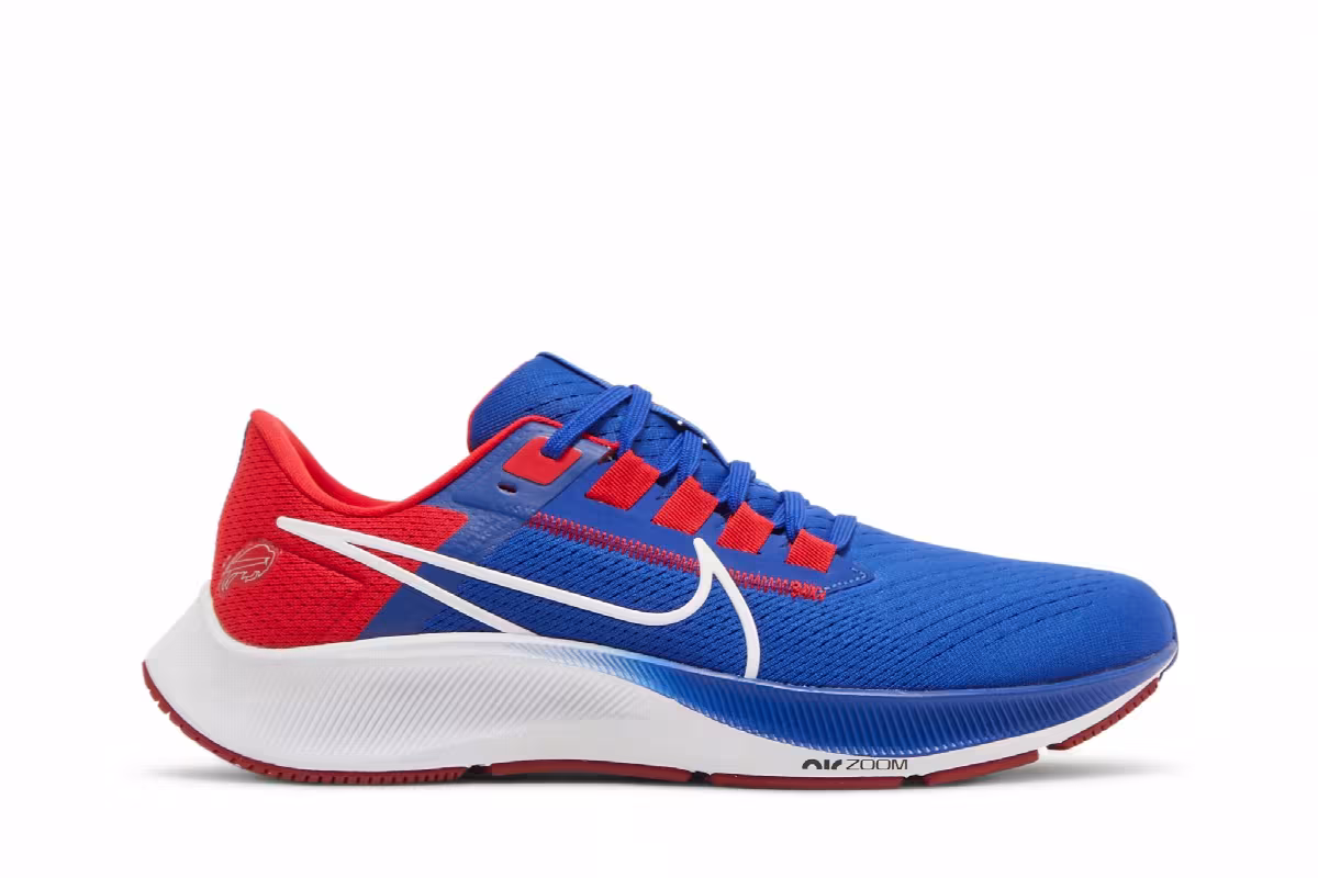 Nike NFL x Air Zoom Pegasus 38 Buffalo Bills, view 2