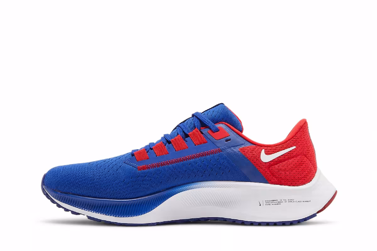 Nike NFL x Air Zoom Pegasus 38 Buffalo Bills, view 4
