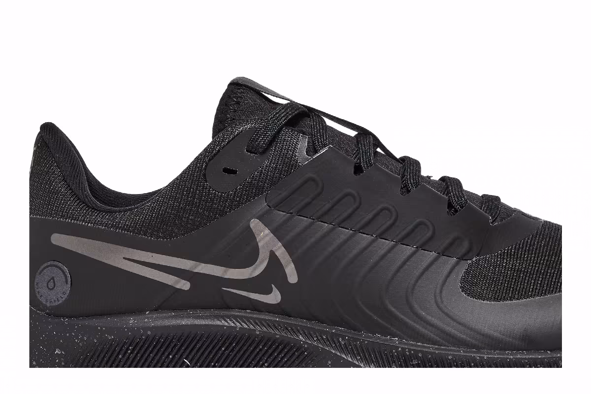 Nike Women's Air Zoom Pegasus 38 Shield Black Metallic Dark Grey, view 3