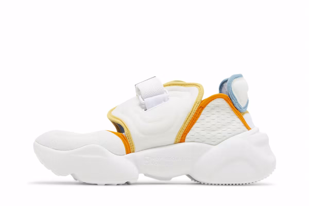 Nike Women's Aqua Rift White Cerulean Solar Flare, view 4